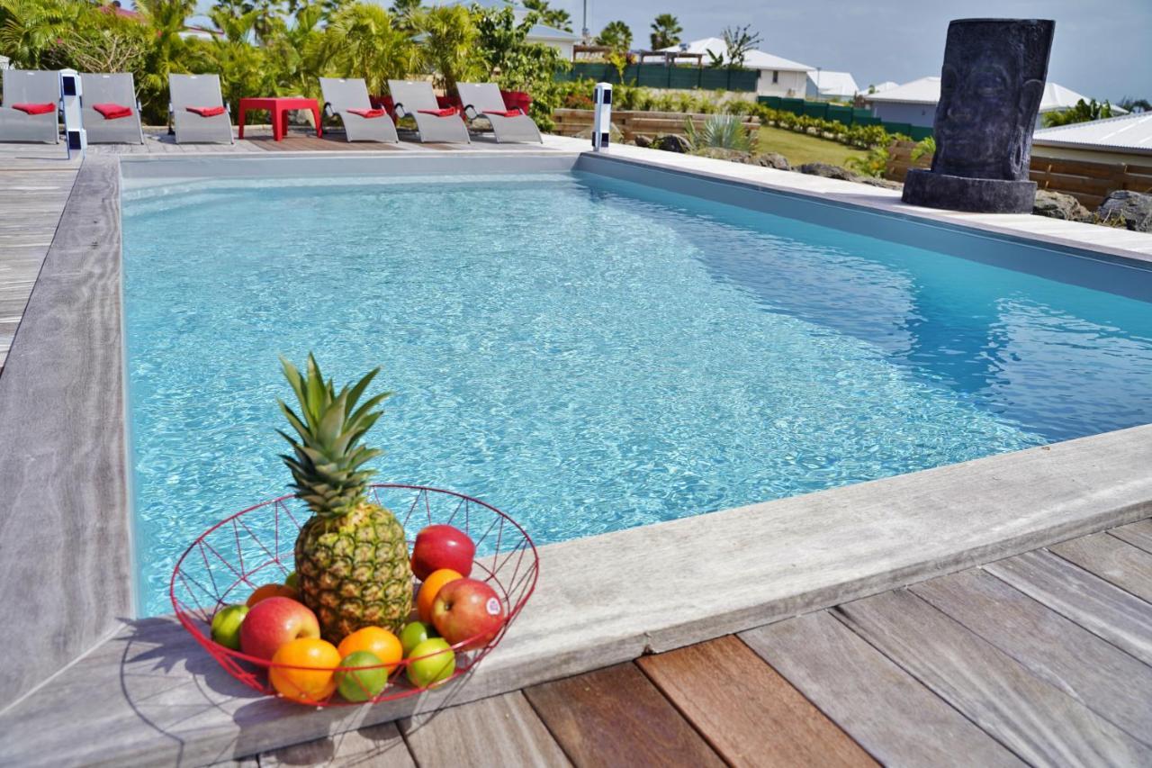 Residence Eden Ocean Avec Vue Mer Saint-Francois  Eksteriør billede