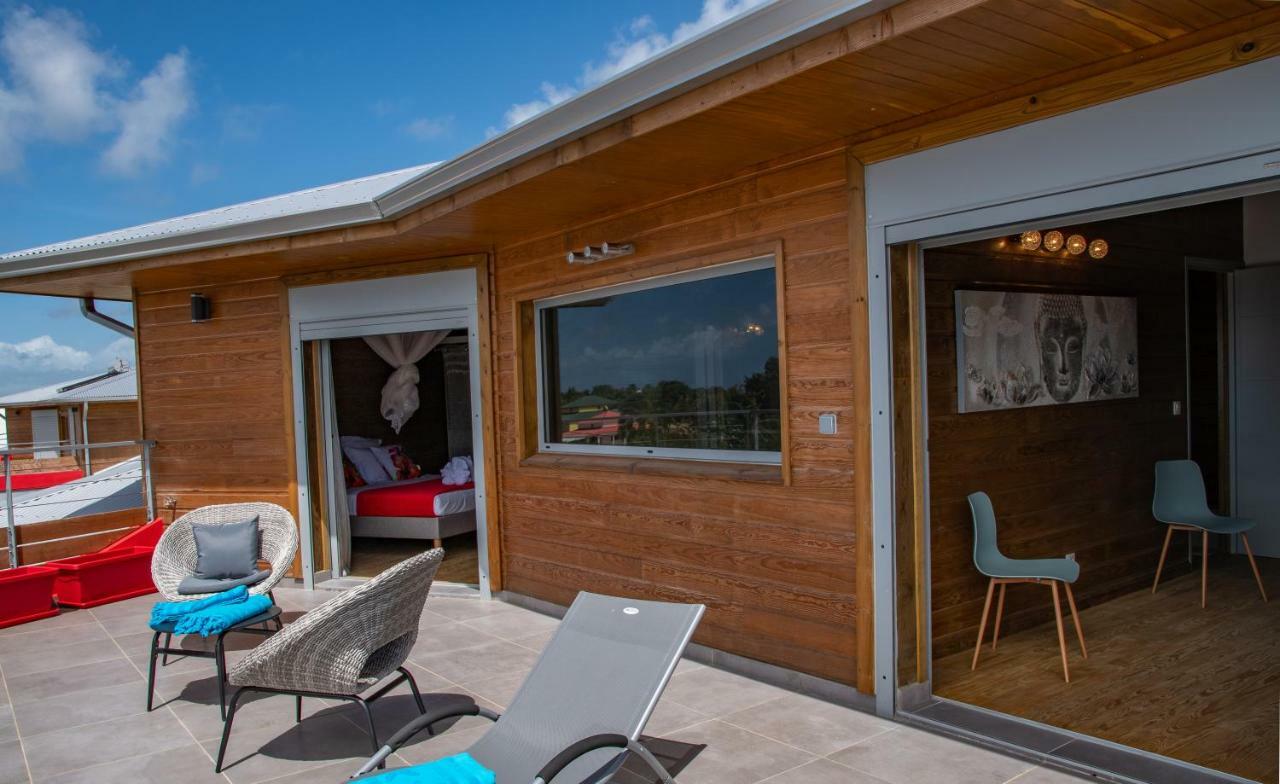 Residence Eden Ocean Avec Vue Mer Saint-Francois  Eksteriør billede